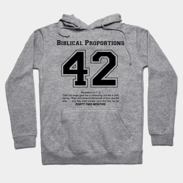 Biblical Proportions Hoodie by emma17